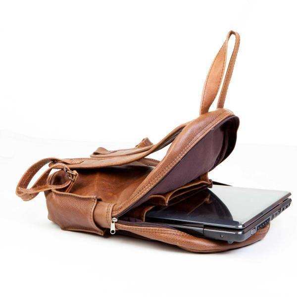 Mirelle Genuine Leather Laptop Backpack - MIRELLE Leather and Lifestyle