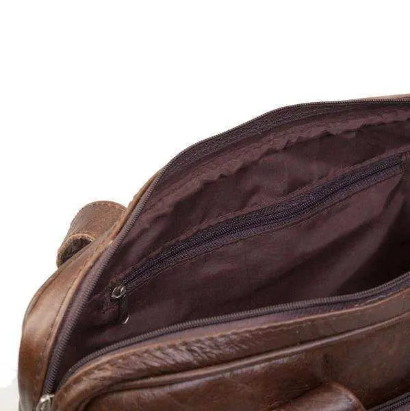 Leather Laptop Bag - Classic Style | MIRELLE ZA Laptop Bag Mirelle Leather and Lifestyle
