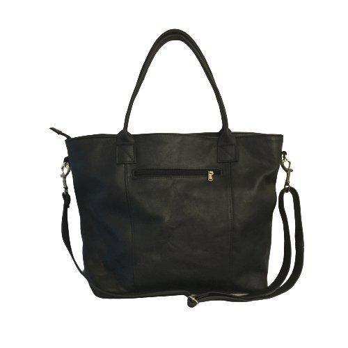 Mirelle Large Genuine Leather Laptop Tote Handbag - MIRELLE Leather and Lifestyle