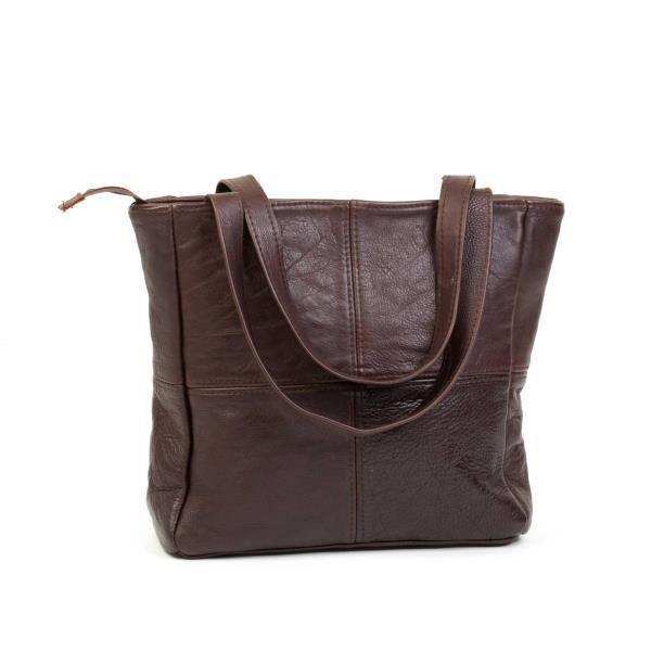 Mirelle Genuine Leather Classic Shopper Handbag - MIRELLE Leather and Lifestyle