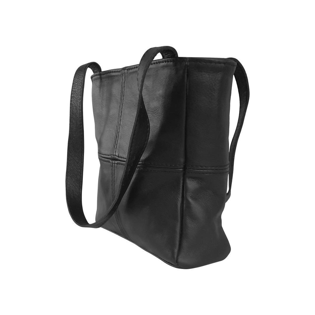 Leather Shopper Handbag - Classic Style | MIRELLE ZA Tote Mirelle Leather and Lifestyle