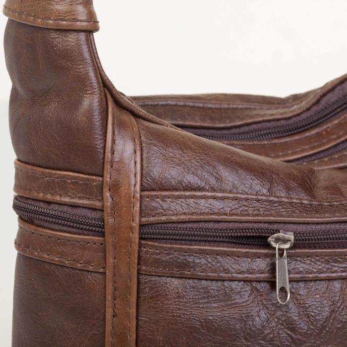 Leather Shoulder Handbag - Two Compartments | MIRELLE - South Africa - Mirelle Leather and Lifestyle