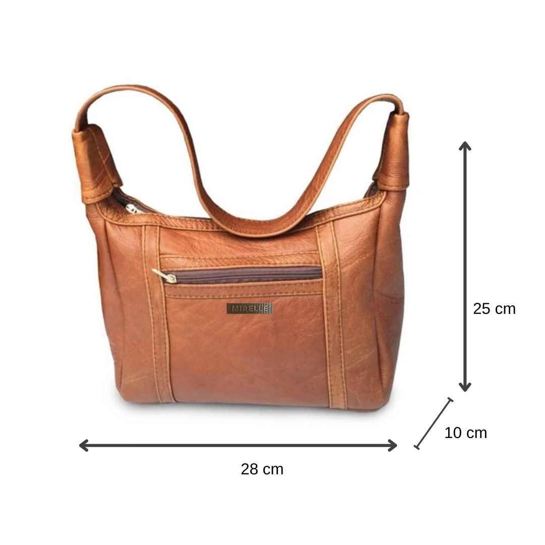Leather Under The Arm Shoulder Handbag | MIRELLE ZA Leather Handbag Mirelle Leather and Lifestyle