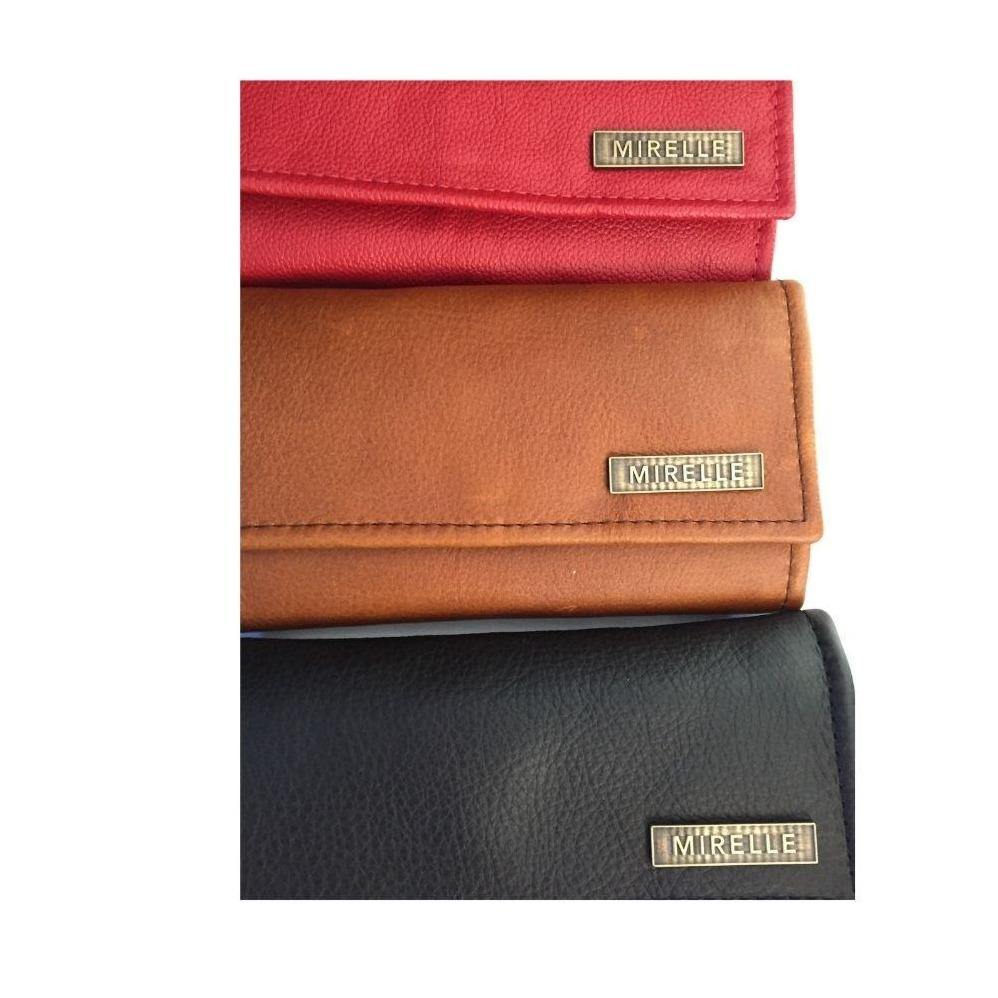 MIRELLE Genuine Leather Classic Ladies Purse - Mirelle Leather and Lifestyle