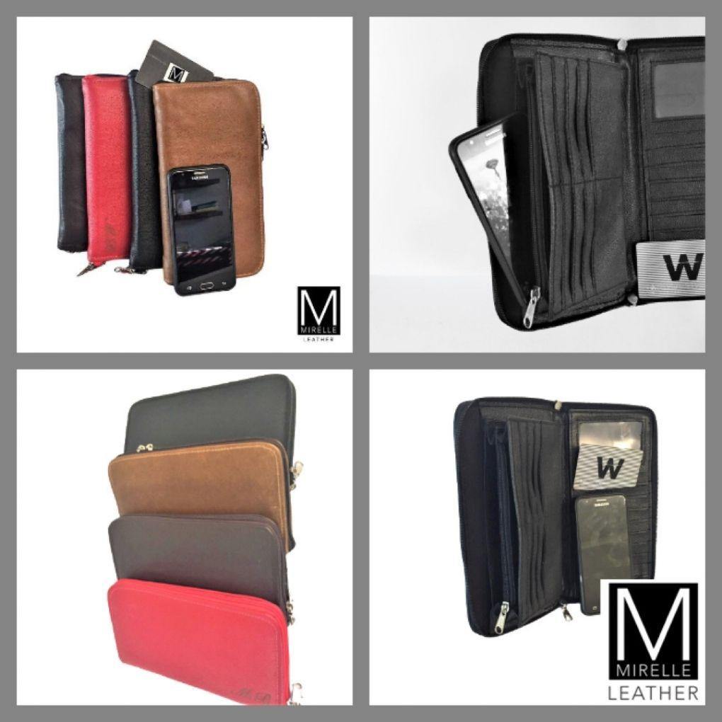 Mirelle Genuine Leather Travel Wallet Purse - Mirelle Leather and Lifestyle