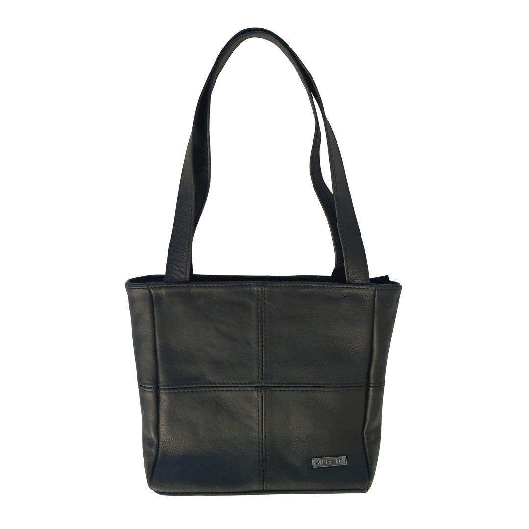 Mirelle Leather Classic Shopper Handbag - Small - Mirelle Leather and Lifestyle