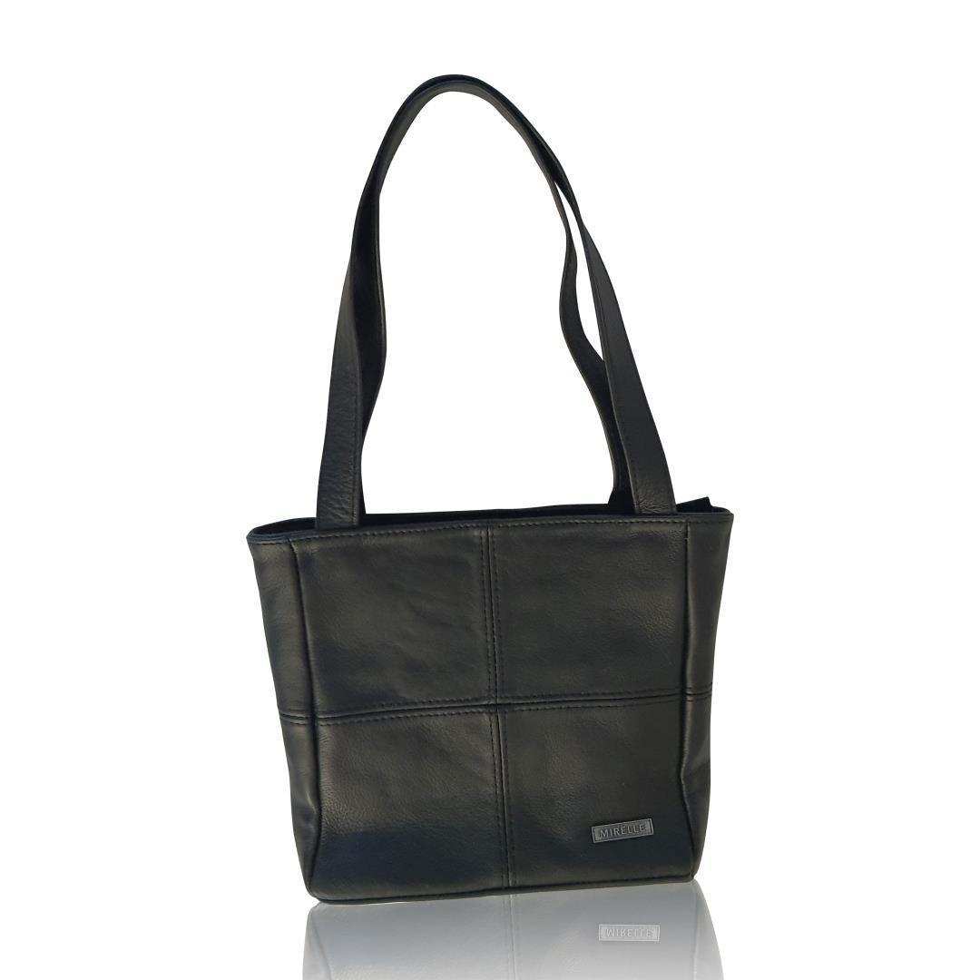 Mirelle Leather Classic Shopper Handbag - Small - Mirelle Leather and Lifestyle