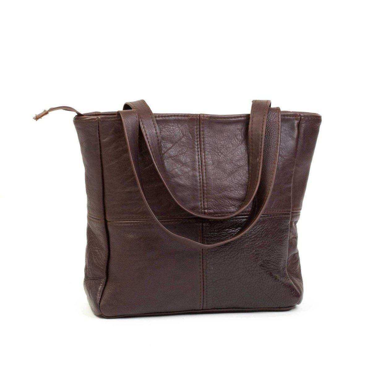 Mirelle Leather Shopper (Small) And Classic Purse - Combo - Mirelle Leather and Lifestyle