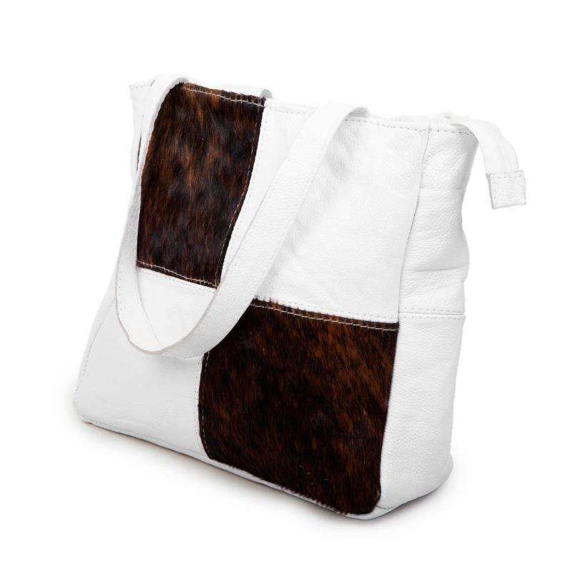 Nguni Classic Shopper Handbag | Genuine Leather | MIRELLE - South Africa - Mirelle Leather and Lifestyle